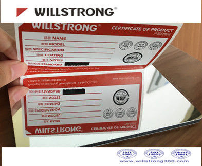 Anodizing Treatment Facade Aluminium Composite Panel Corrugated Metal pemasok